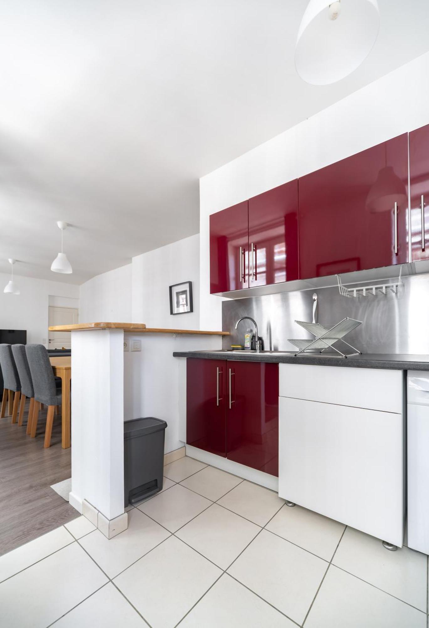 Le Brit - Grand Appartement Design, 3 Chambres, Centre Ville Vichy Dış mekan fotoğraf