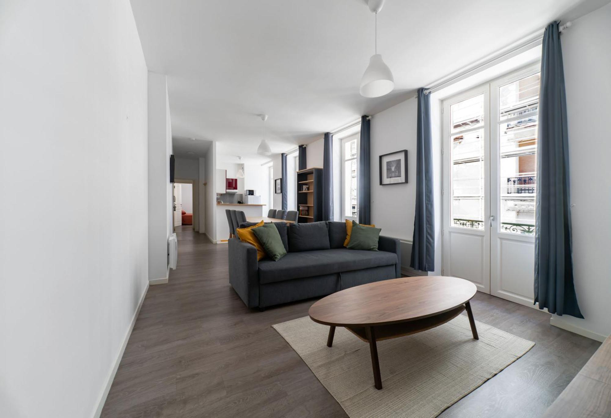 Le Brit - Grand Appartement Design, 3 Chambres, Centre Ville Vichy Dış mekan fotoğraf