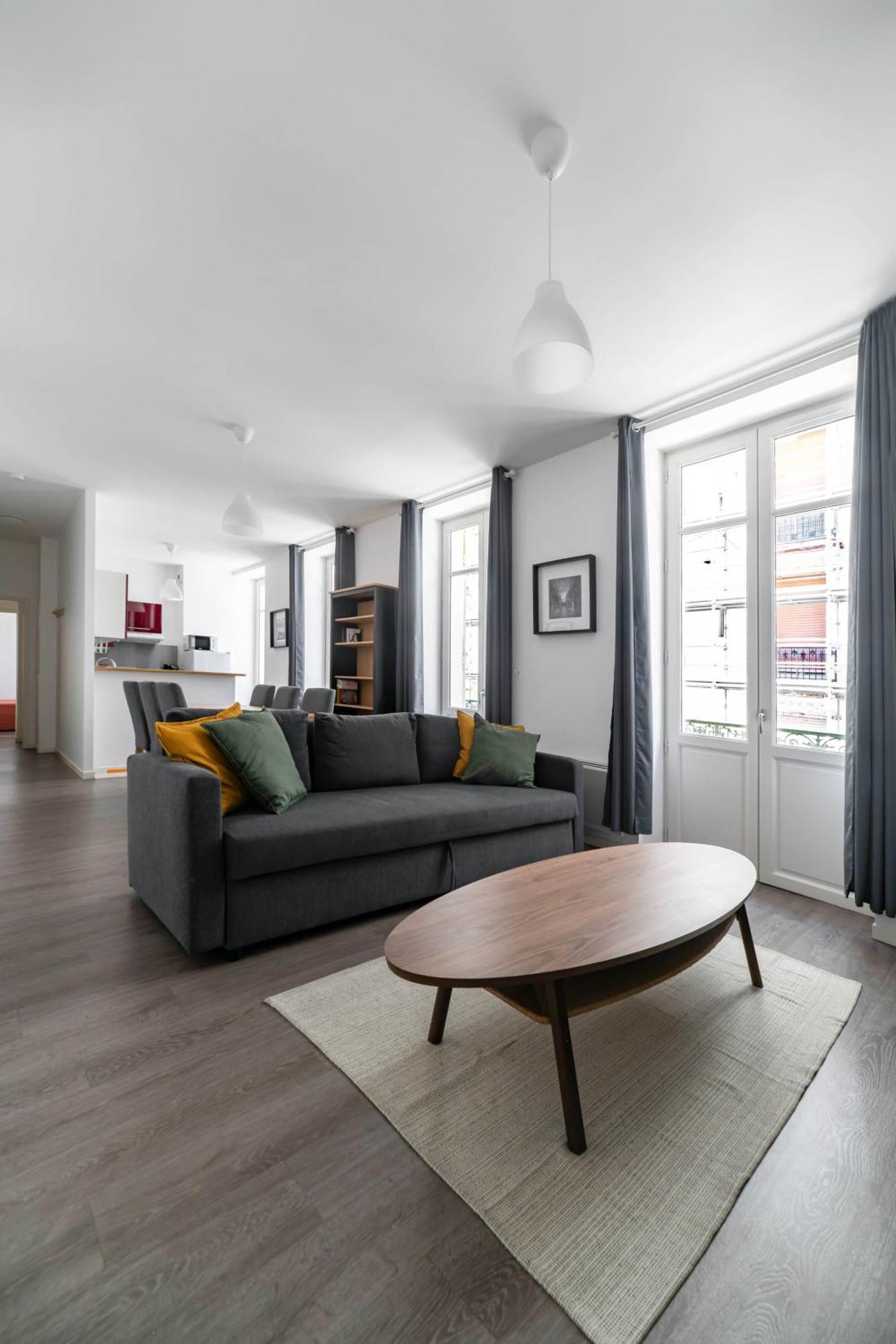 Le Brit - Grand Appartement Design, 3 Chambres, Centre Ville Vichy Dış mekan fotoğraf